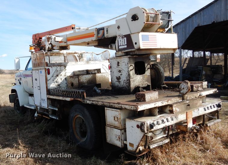 image for item DG6338 1981 GMC TopKick crane truck