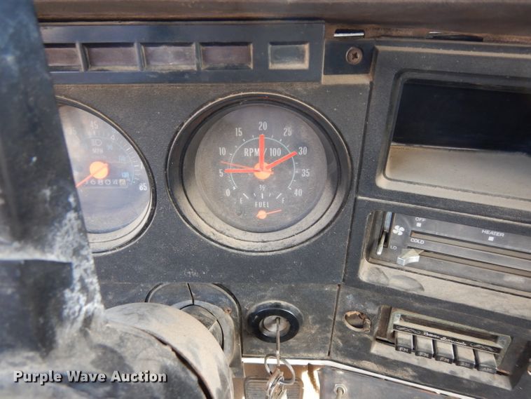 image for item DG6338 1981 GMC TopKick crane truck