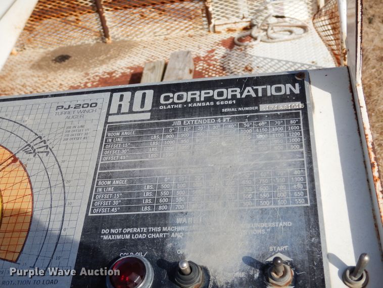 image for item DG6338 1981 GMC TopKick crane truck