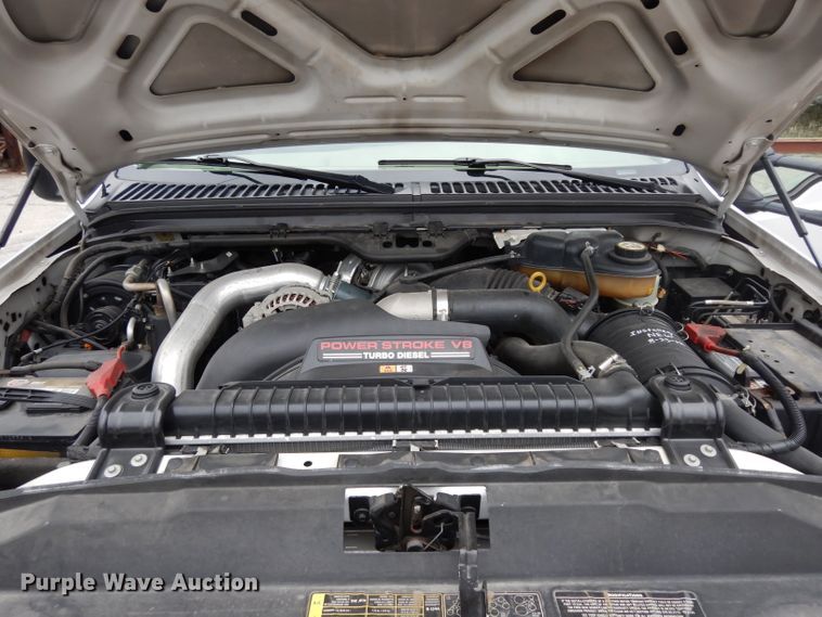 image for item DG6357 2006 Ford F450 Super Duty XL Crew Cab flatbed truck