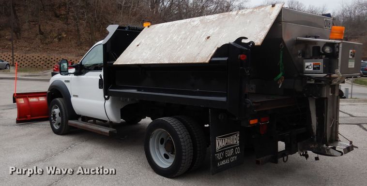 image for item DG6359 2007 Ford F450 Super Duty XL dump truck