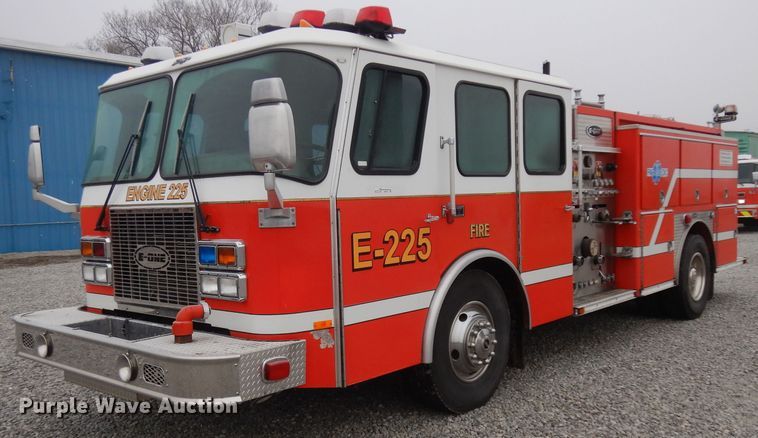 image for item ER9976 1997 Emergency One pumper fire truck