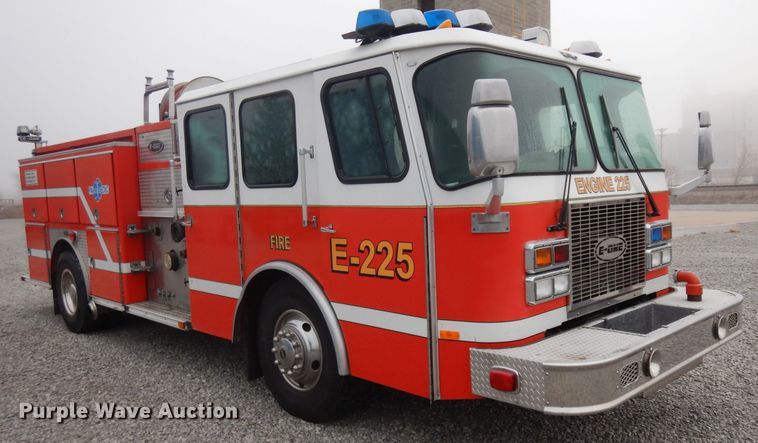 image for item ER9976 1997 Emergency One pumper fire truck