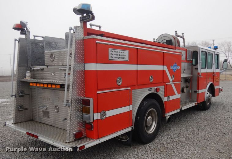 image for item ER9976 1997 Emergency One pumper fire truck