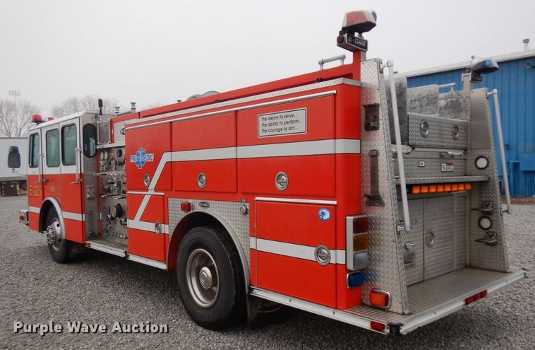image for item ER9976 1997 Emergency One pumper fire truck