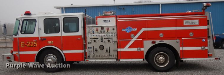 image for item ER9976 1997 Emergency One pumper fire truck