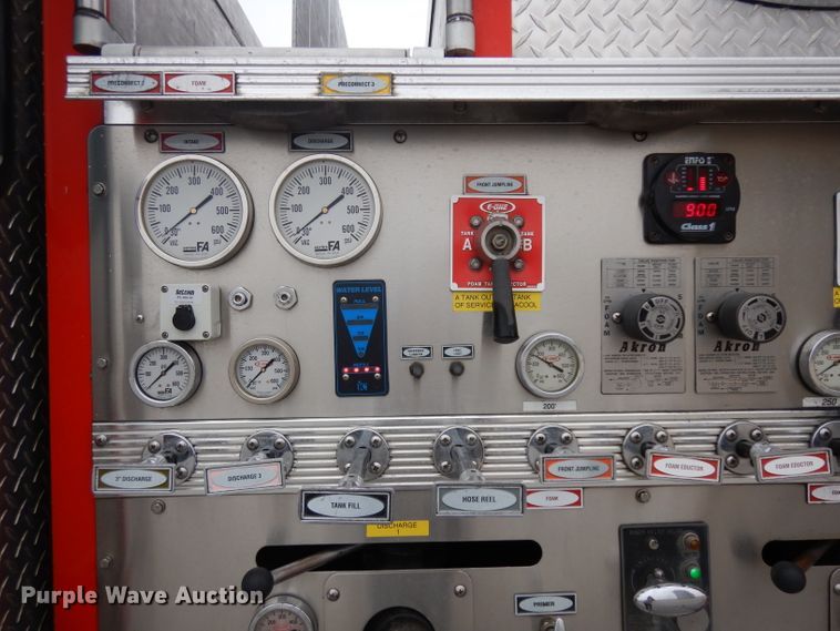 image for item ER9976 1997 Emergency One pumper fire truck