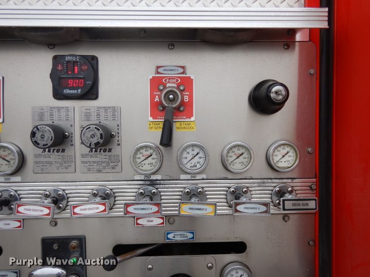 image for item ER9976 1997 Emergency One pumper fire truck