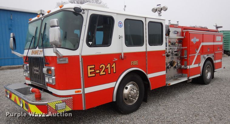 image for item ER9977 1999 Emergency One pumper fire truck