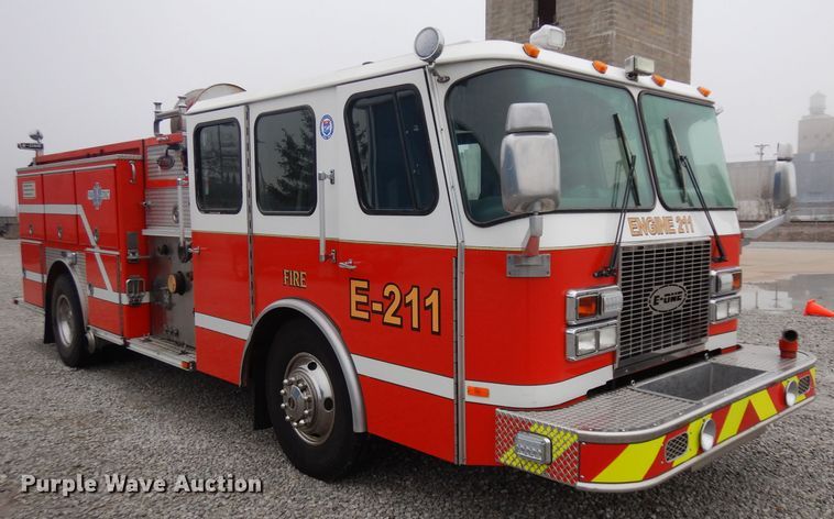image for item ER9977 1999 Emergency One pumper fire truck
