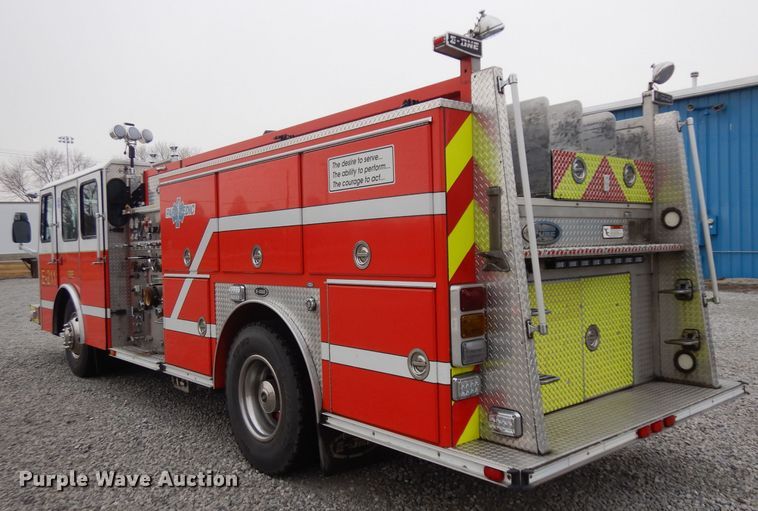 image for item ER9977 1999 Emergency One pumper fire truck