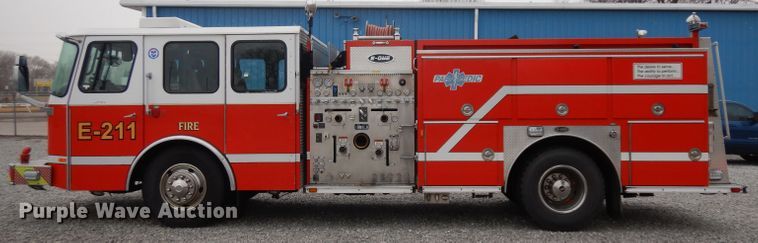 image for item ER9977 1999 Emergency One pumper fire truck