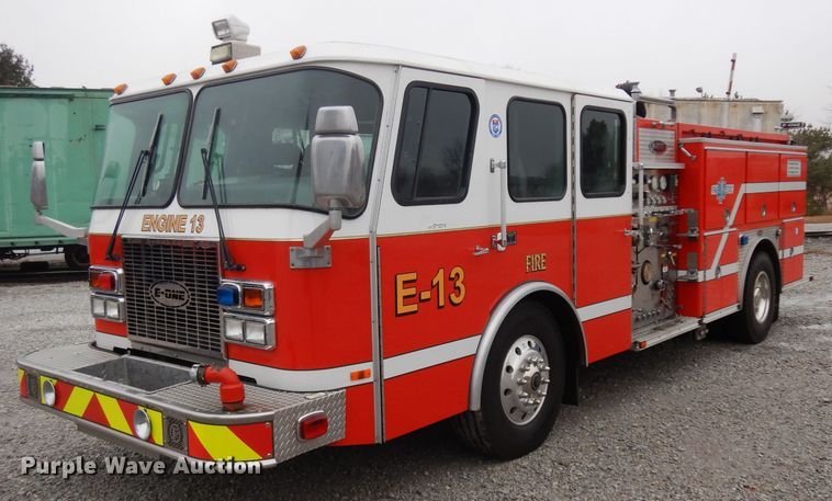 image for item ER9978 2000 Emergency One pumper fire truck