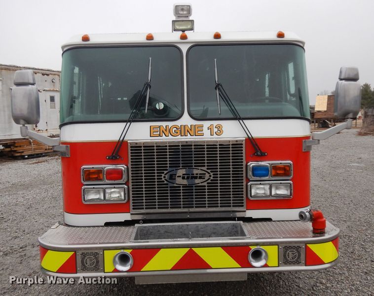 image for item ER9978 2000 Emergency One pumper fire truck