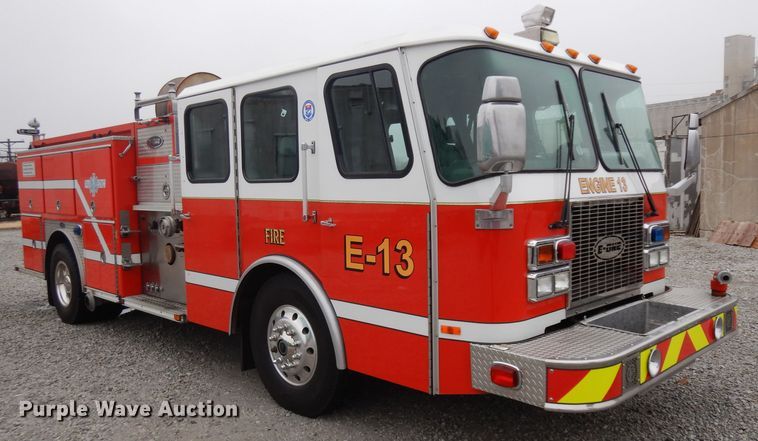 image for item ER9978 2000 Emergency One pumper fire truck