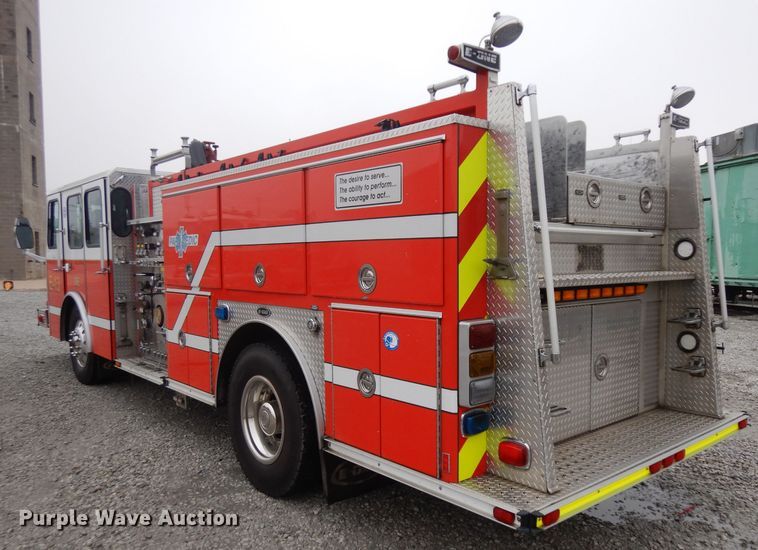 image for item ER9978 2000 Emergency One pumper fire truck