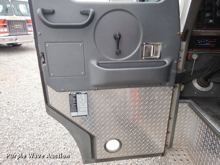 image for item ER9978 2000 Emergency One pumper fire truck