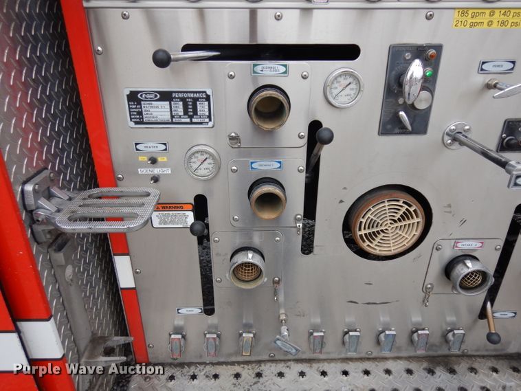 image for item ER9978 2000 Emergency One pumper fire truck