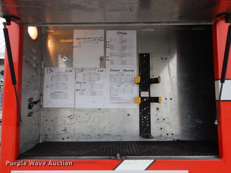 image for item ER9978 2000 Emergency One pumper fire truck