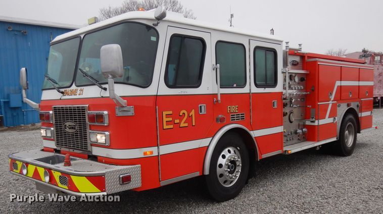 image for item ER9979 1995 Emergency One pumper fire truck
