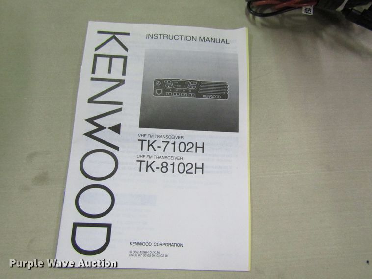 image for item FD9384 (6) Kenwood TK-7102H two way radios