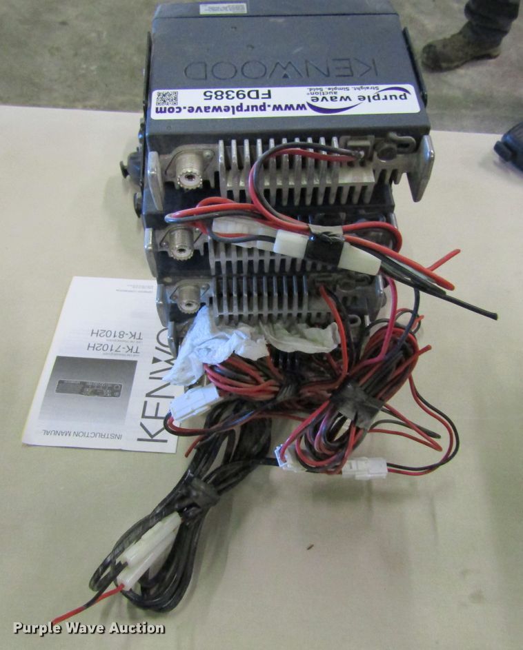 image for item FD9385 (6) Kenwood TK-7102H two way radios