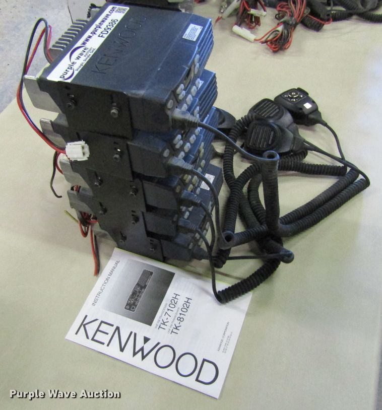 image for item FD9386 (5) Kenwood TK-7102H two way radios