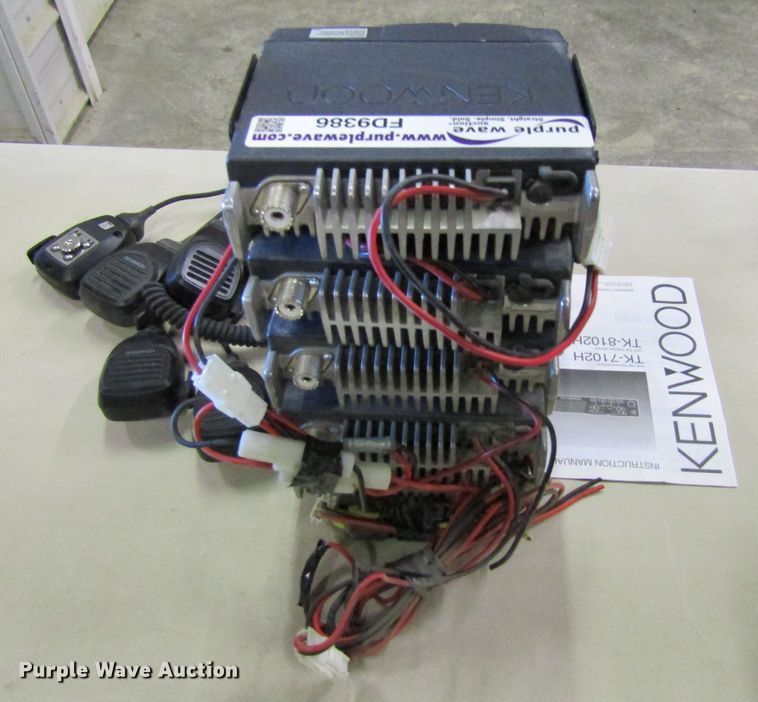 image for item FD9386 (5) Kenwood TK-7102H two way radios