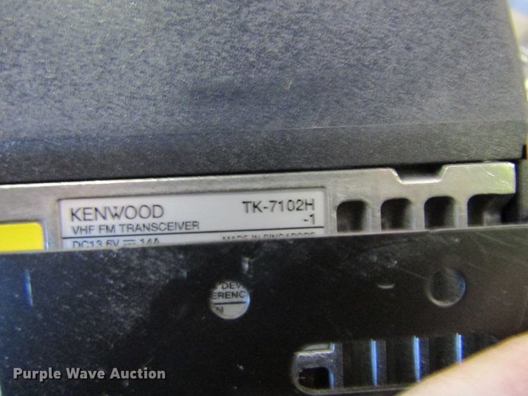 image for item FD9386 (5) Kenwood TK-7102H two way radios