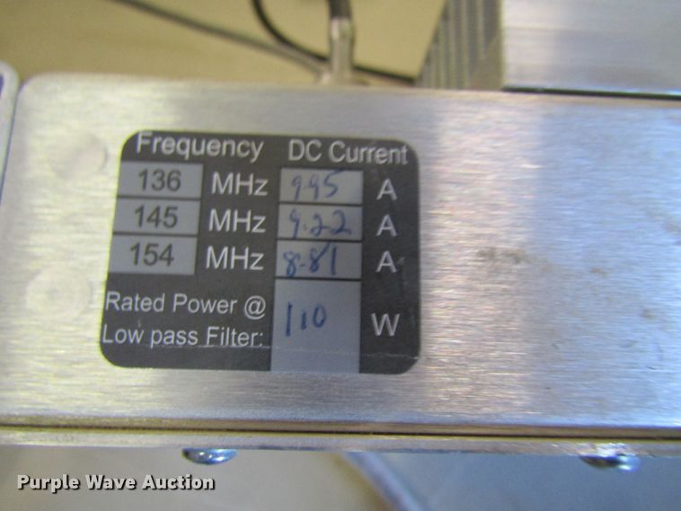 image for item FD9389 2011 Harris Corporation Mastr III radio repeater base station