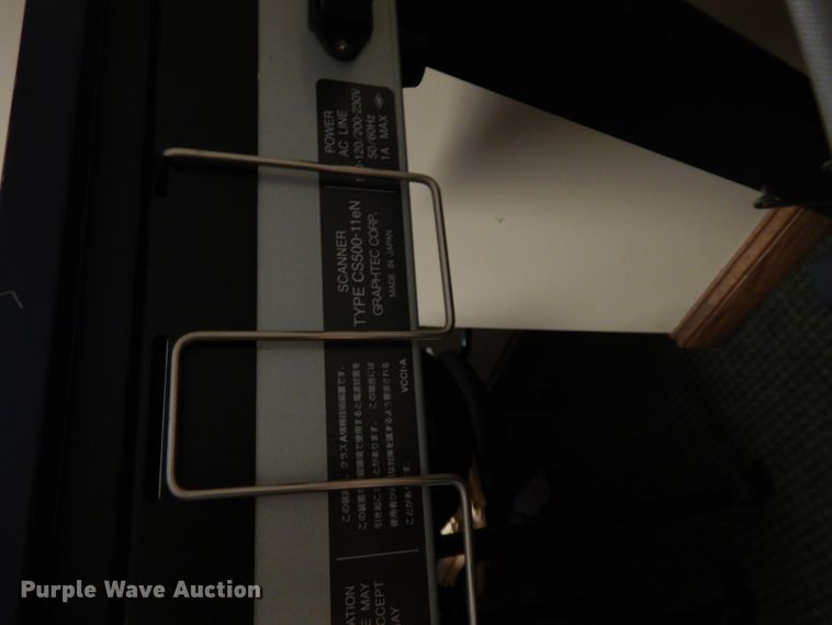image for item FD9910 Graphtec CS500 color scanner