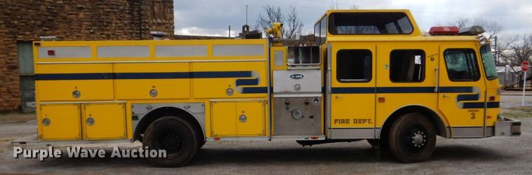 image for item FF9119 1989 Federal Motors pumper fire truck