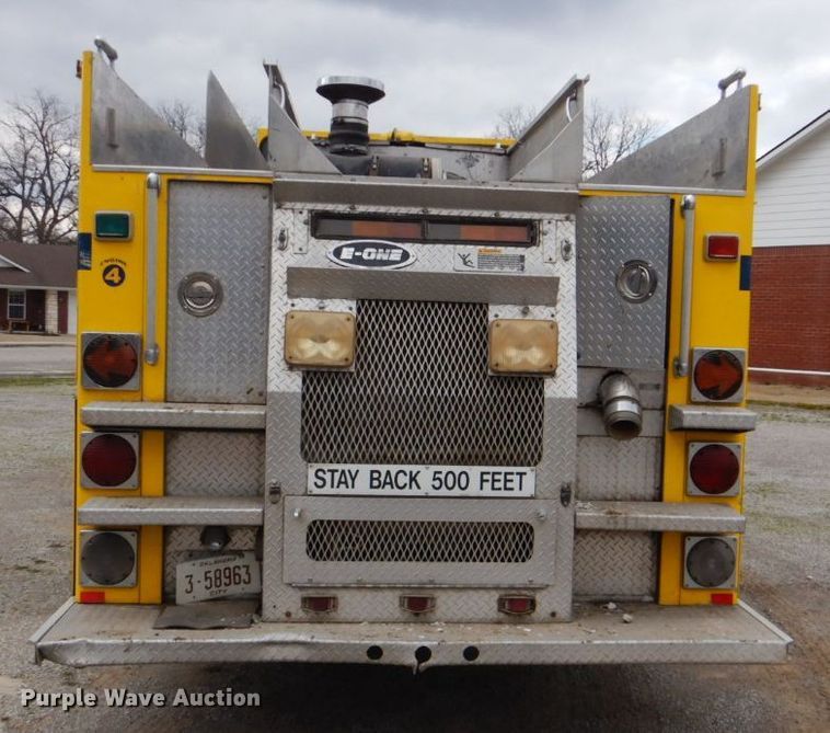 image for item FF9119 1989 Federal Motors pumper fire truck