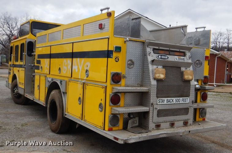 image for item FF9119 1989 Federal Motors pumper fire truck