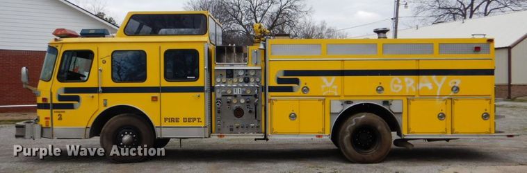 image for item FF9119 1989 Federal Motors pumper fire truck
