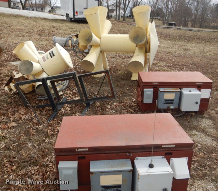 image for item GB9812 (2) Sentry tornado sirens