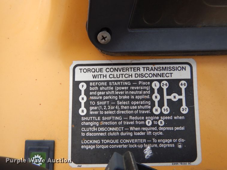 image for item GB9813 Ford 545D industrial tractor