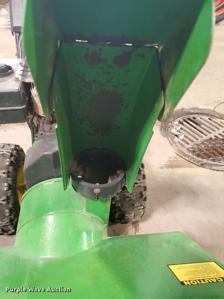 image for item GB9817 (2) John Deere snow blowers