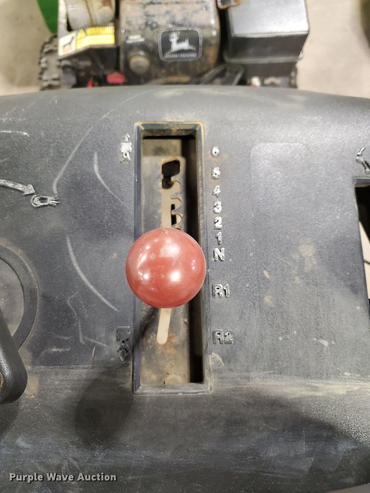 image for item GB9817 (2) John Deere snow blowers