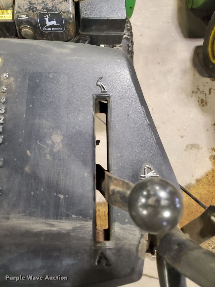 image for item GB9817 (2) John Deere snow blowers