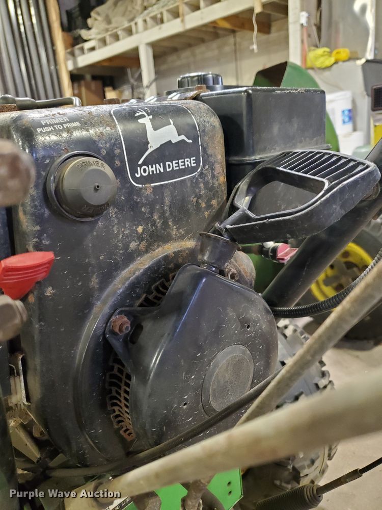 image for item GB9817 (2) John Deere snow blowers