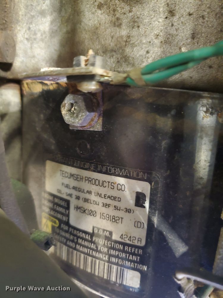 image for item GB9817 (2) John Deere snow blowers