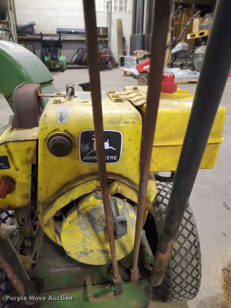 image for item GB9817 (2) John Deere snow blowers