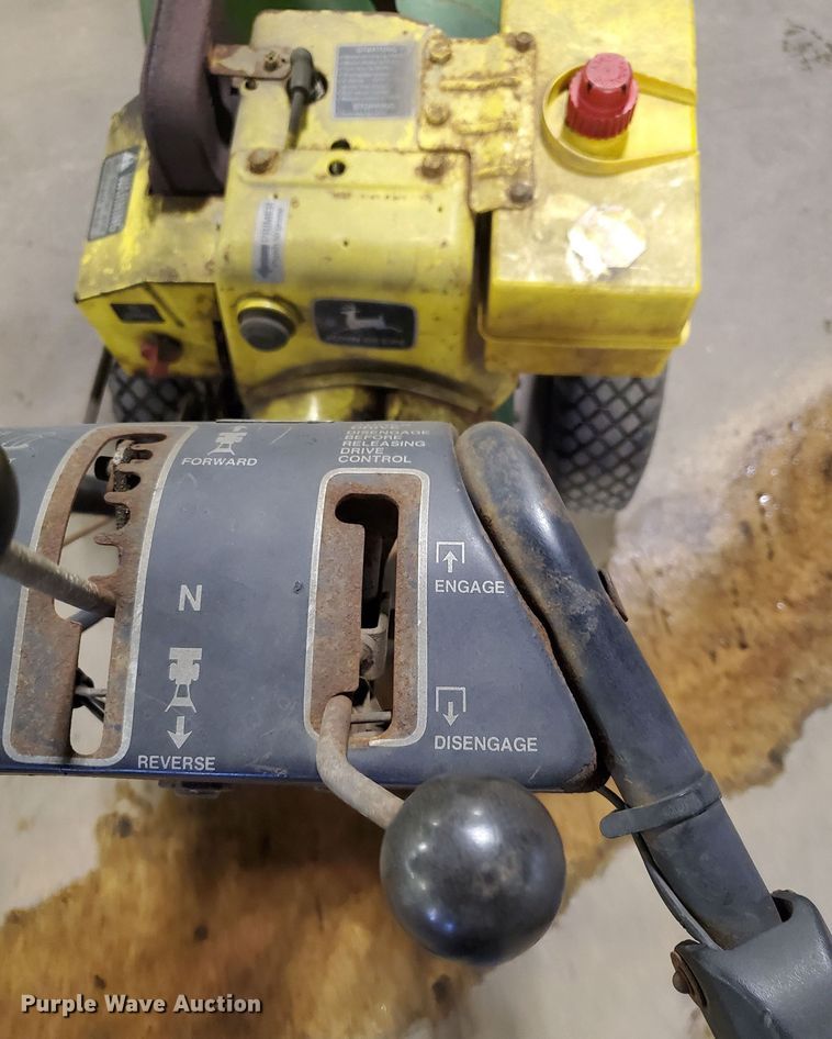 image for item GB9817 (2) John Deere snow blowers