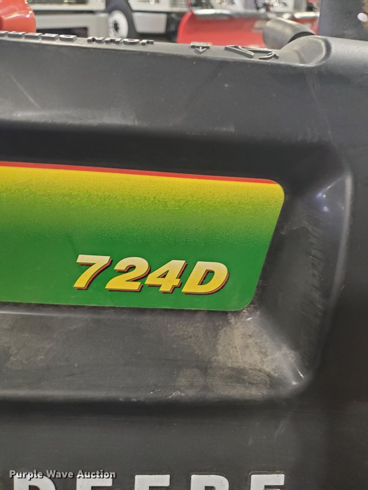 image for item GB9818 (2) John Deere 724D snow blowers