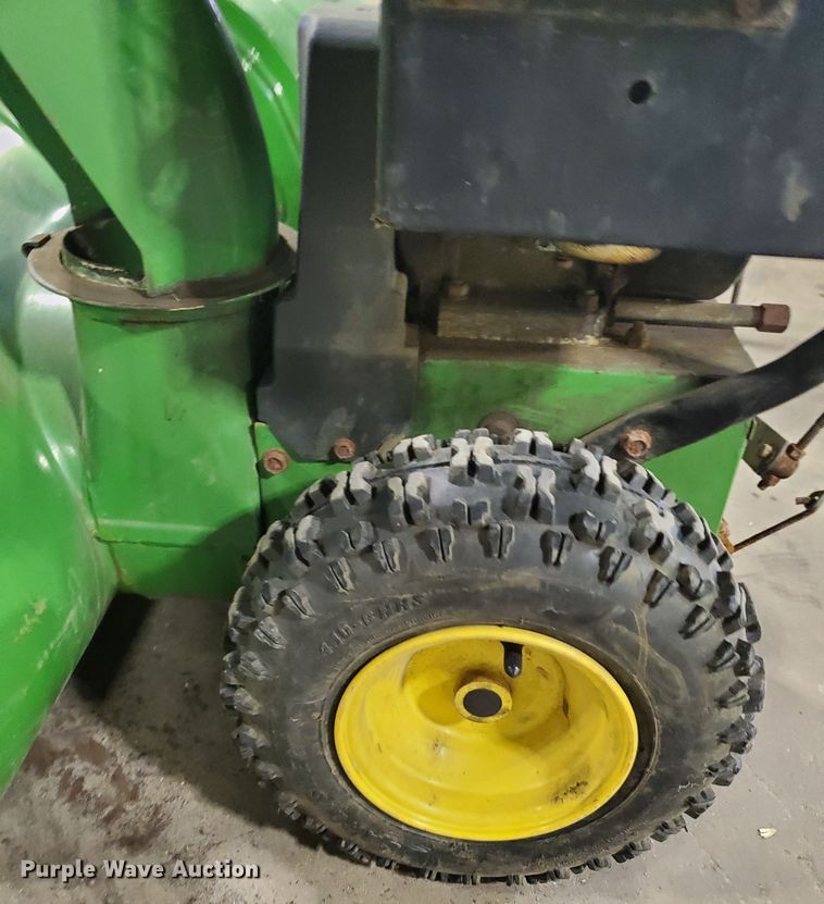 image for item GB9818 (2) John Deere 724D snow blowers