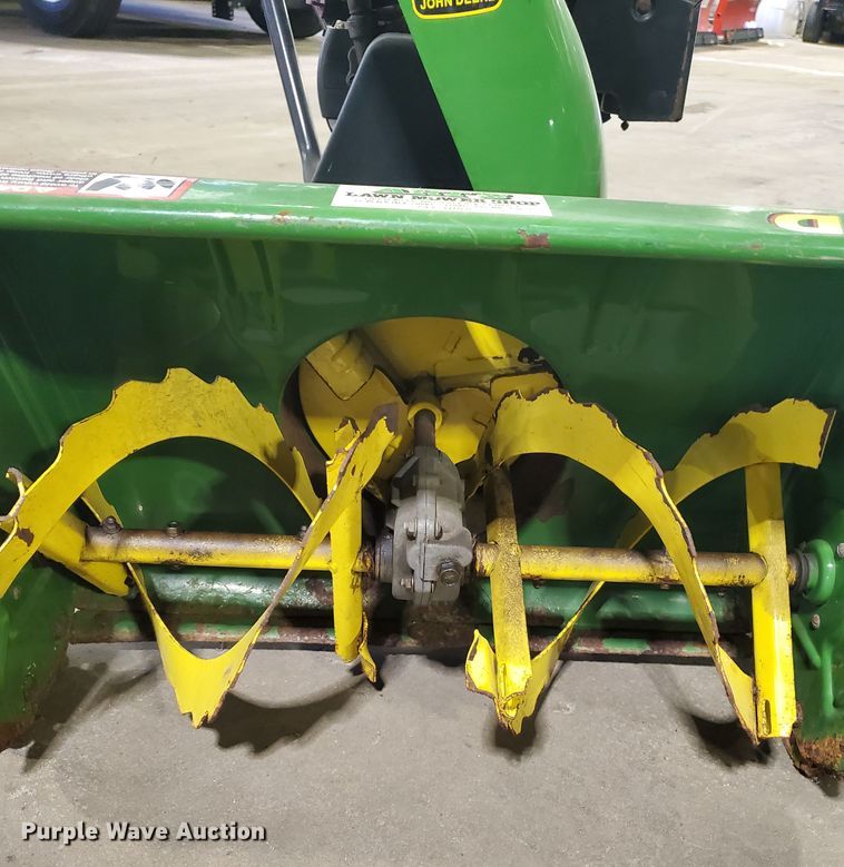 image for item GB9818 (2) John Deere 724D snow blowers