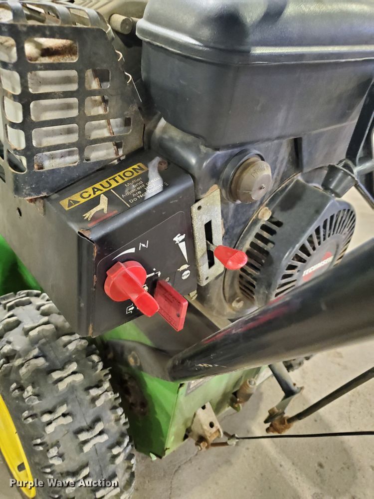 image for item GB9818 (2) John Deere 724D snow blowers