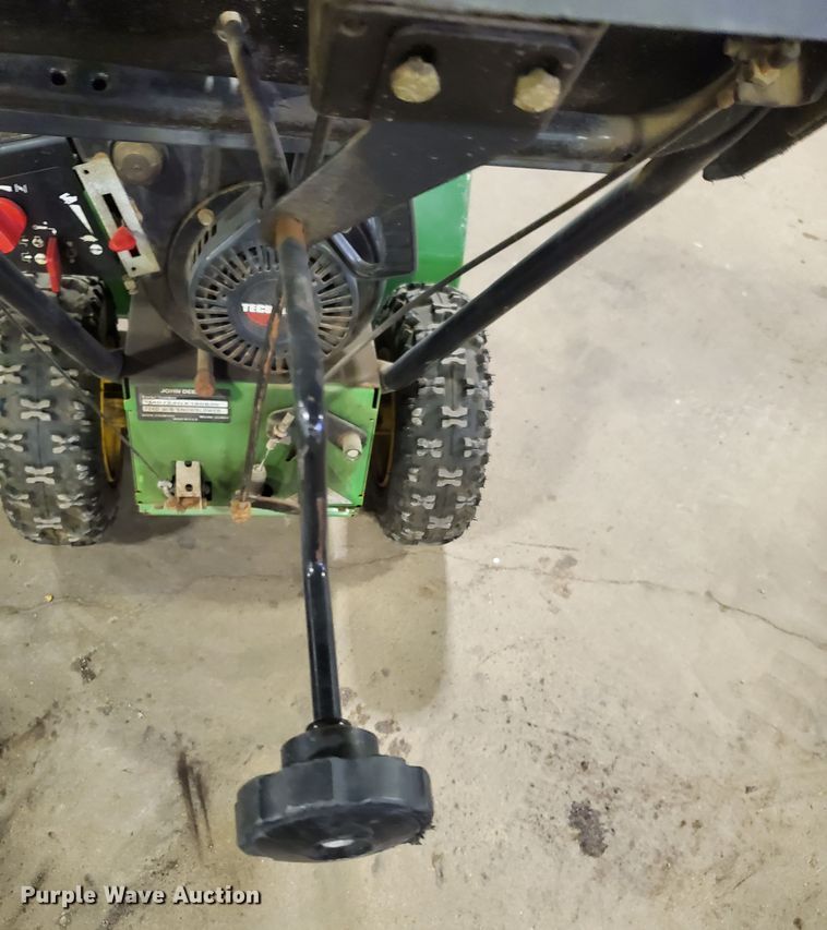 image for item GB9818 (2) John Deere 724D snow blowers