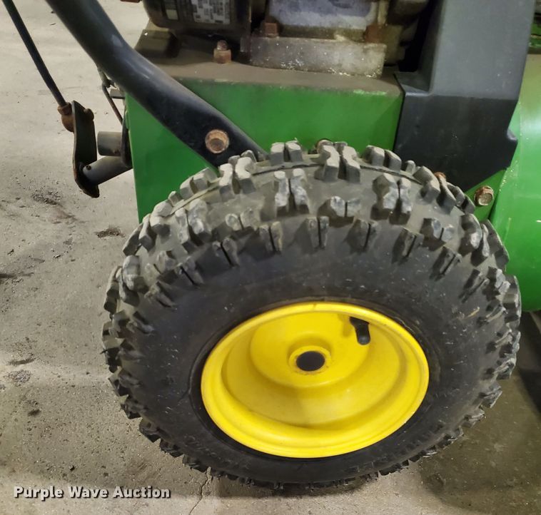 image for item GB9818 (2) John Deere 724D snow blowers